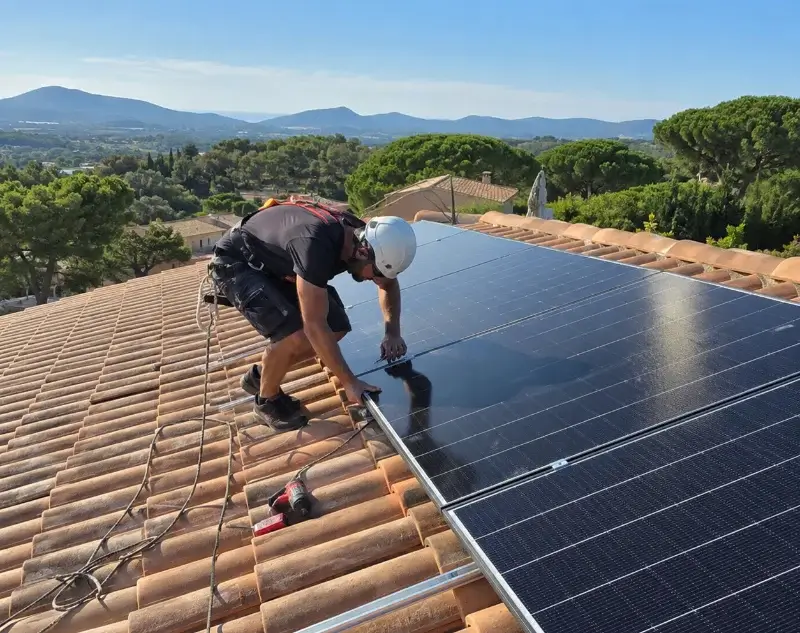 Installateur panneaux solaires Coublevie — pose photovoltaïque sur toiture