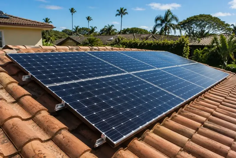 Installation de panneaux solaires à Coublevie